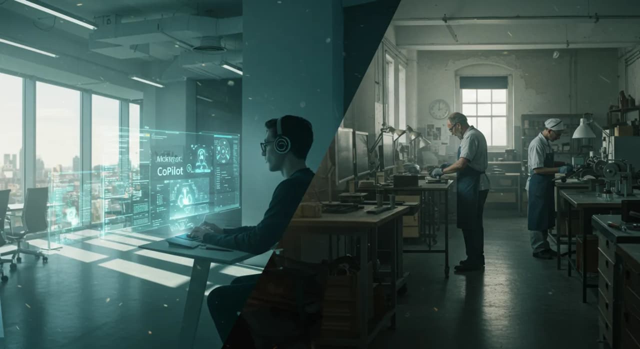 Copilot im Arbeitsalltag: Wie Generative KI den Beruf verändert (und was dabei übersehen wird) Cover