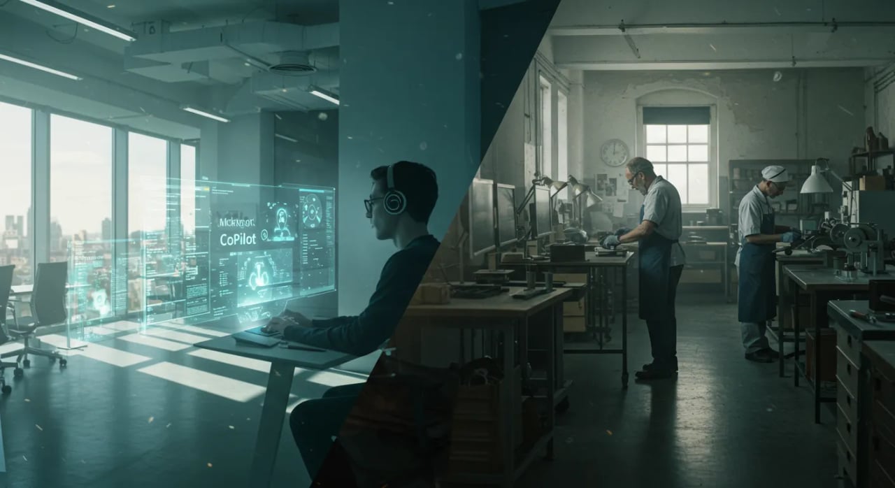 Copilot im Arbeitsalltag: Wie Generative KI den Beruf verändert (und was dabei übersehen wird) Cover