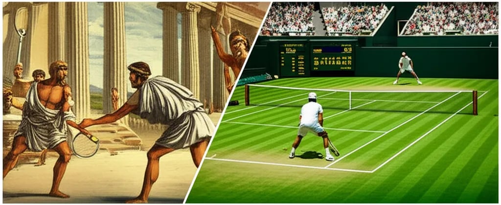 Vom antiken Griechenland bis zum Centre Court: Warum Tennisplätze uns immer noch faszinieren Cover