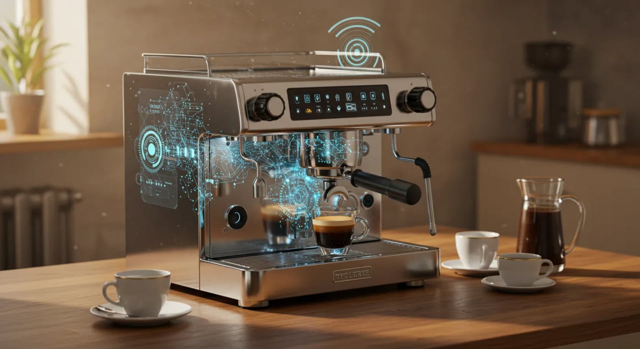 Von Kaffeemaschinen und KI: Was ich wirklich über erfolgreiche AI-Strategien in Unternehmen lernte Cover