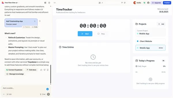 Lovable KI Programmierung: Mein Selbstversuch zwischen Code, Kaffee und KI Cover